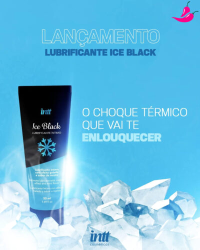 Ice Black 50ml - Gel Lubrificante À Base d'Água Gela e Aquece - Image 2