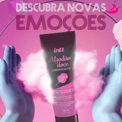 Lubrificante Íntimo com Sabor de Algodão Doce 50Ml - Image 4