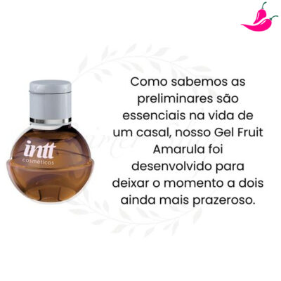 Fruit Sexy Amarula - Gel Beijável Com Efeito Quente 40g - Image 6