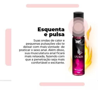 Anais - Gel Excitante Com Efeito Quente E Sabor De Canela 15ml - Image 4