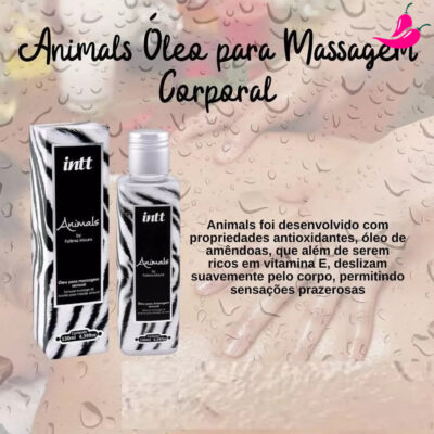 Animals - Óleo Afrodisíaco Para Massagem E Hidratação 130ml - Image 5