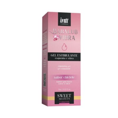 Babalub Vibra Hot 15G - Lubrificante Babalub Sabor Chiclete - Image 3
