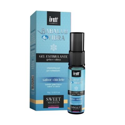 Babalub Vibra Ice Excitante Unissex - Aroma Chiclete 15G