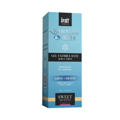 Babalub Vibra Ice Excitante Unissex - Aroma Chiclete 15G - Image 3