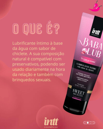 Babalub Lubrificante Beijável à Base d'Água 50ml - Image 8