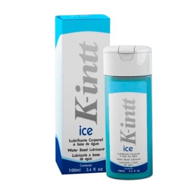 K-Intt Ice Gel 100ml - Lubrificante À Base De Água Com Efeito Gelado