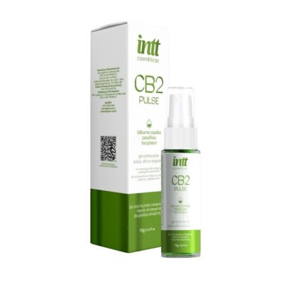 Pulse Cb2 Excitante Unissex 15ml - Efeito Quente E Vibratório