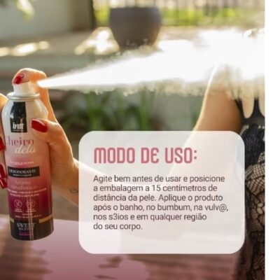 Cheiro Dela - Desodorante Íntimo E Corporal 166ml - Image 3