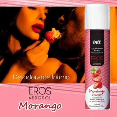Desodorante Íntimo E Corporal Eros 166ml - Aroma Morango - Image 5