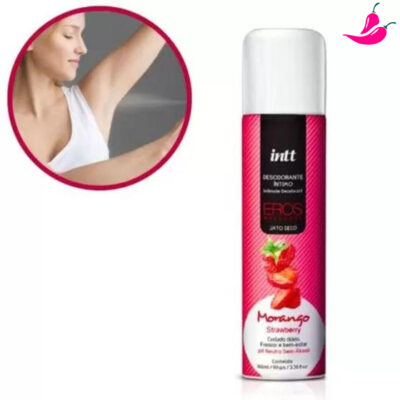 Desodorante Íntimo E Corporal Eros 166ml - Aroma Morango - Image 8