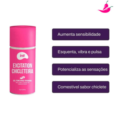 Excitation Chicleteira Excitante Feminino Com Aroma De Chiclete 17G - Image 6