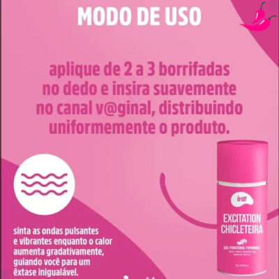 Excitation Chicleteira Excitante Feminino Com Aroma De Chiclete 17G - Image 8