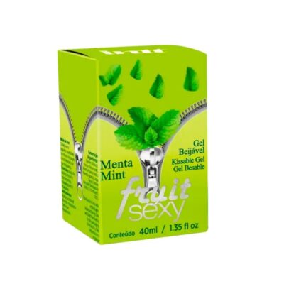 Fruit Sexy Menta Gel Beijável Com Efeito Quente 40G - Image 2