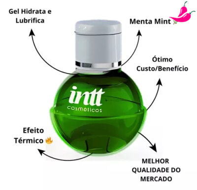 Fruit Sexy Menta Gel Beijável Com Efeito Quente 40G - Image 6