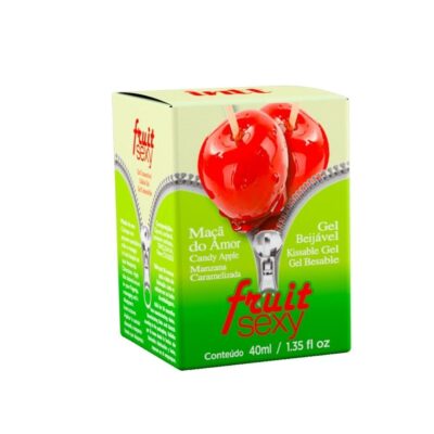 Fruit Sexy Gel Beijável Sabor Maçã do Amor 40ml Intt - Image 2