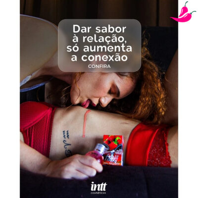 Fruit Sexy Gel Beijável Sabor Maçã do Amor 40ml Intt - Image 7