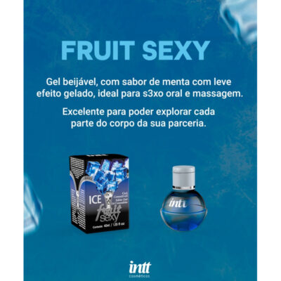 Fruit Sexy Ice Gel Beijável Com Efeito Quente 40G - Image 9