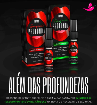 Garganta Profunda Com Aroma De Morango 15Ml - Image 5