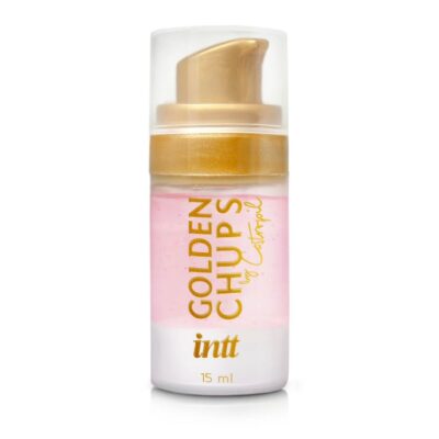 Golden Chups 17Ml - Gel Lubrificante Beijável Sabor Bala de Fromboesa - Image 2