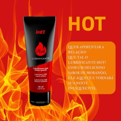 Lubrificante Hot a Base de Água Sabor Morango 50ml - Image 4