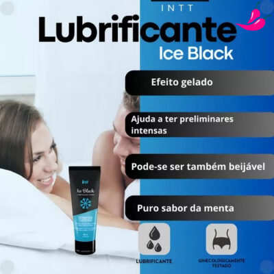 Ice Black 50ml - Gel Lubrificante À Base d'Água Gela e Aquece - Image 7