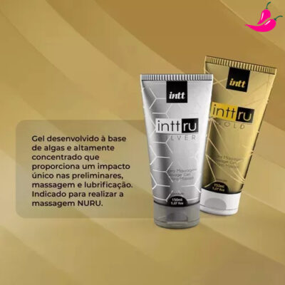 Intt Ru Silver - Gel Lubrificante Para Massagem Nuru 150ml - Image 5