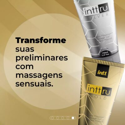 Intt Ru Silver - Gel Lubrificante Para Massagem Nuru 150ml - Image 4