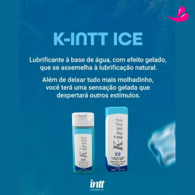 K-Intt Ice Gel 100ml - Lubrificante À Base De Água Com Efeito Gelado - Image 6