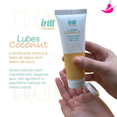 Lubes Coconut - Lubrificante Íntimo Com Aroma De Coco 50g - Image 7