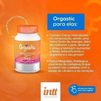 Orgastic Cápsulas Suplemento Multivitamínico Feminino - Image 4