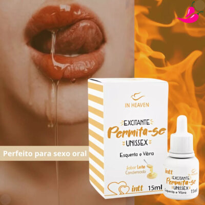 Permita-se Gel Excitante Unissex - Esquenta e Vibra 15ml Intt - Image 4