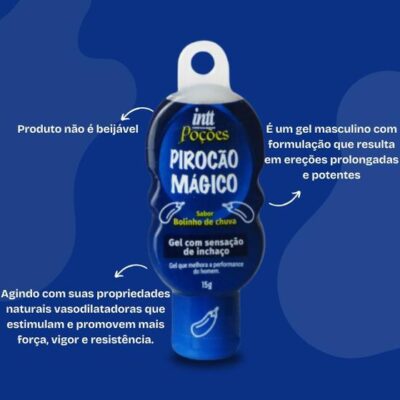 Pirocão Mágico - Gel com Sensação de Inchaço 15g - Image 6