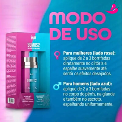Somos2 - Excitante Feminino e Gel Prolongador Masculino - Image 10