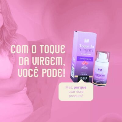 Toque Da Virgem - Gel Adstringente Feminino Com Aroma De Chiclete 17ml - Image 4