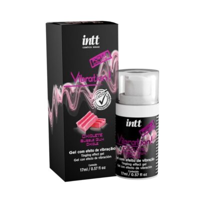 Vibration Power Chiclete Gel 17ml - Gel Extra Forte Vibra Aquece E Lubrifica