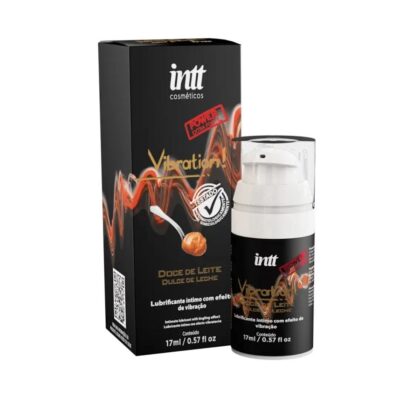 Vibration Power Doce De Leite 17ml - Gel Extra Forte Vibra Aquece E Lubrifica