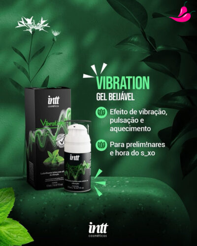 Vibration Menta Gel 17ml - Gel Extra Forte Vibra Aquece E Lubrifica - Image 6