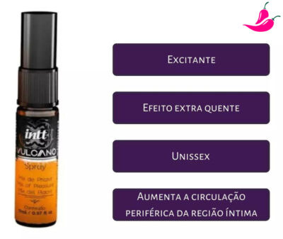 Vulcano 15ml - Spray Intensificador Unissex - Image 4